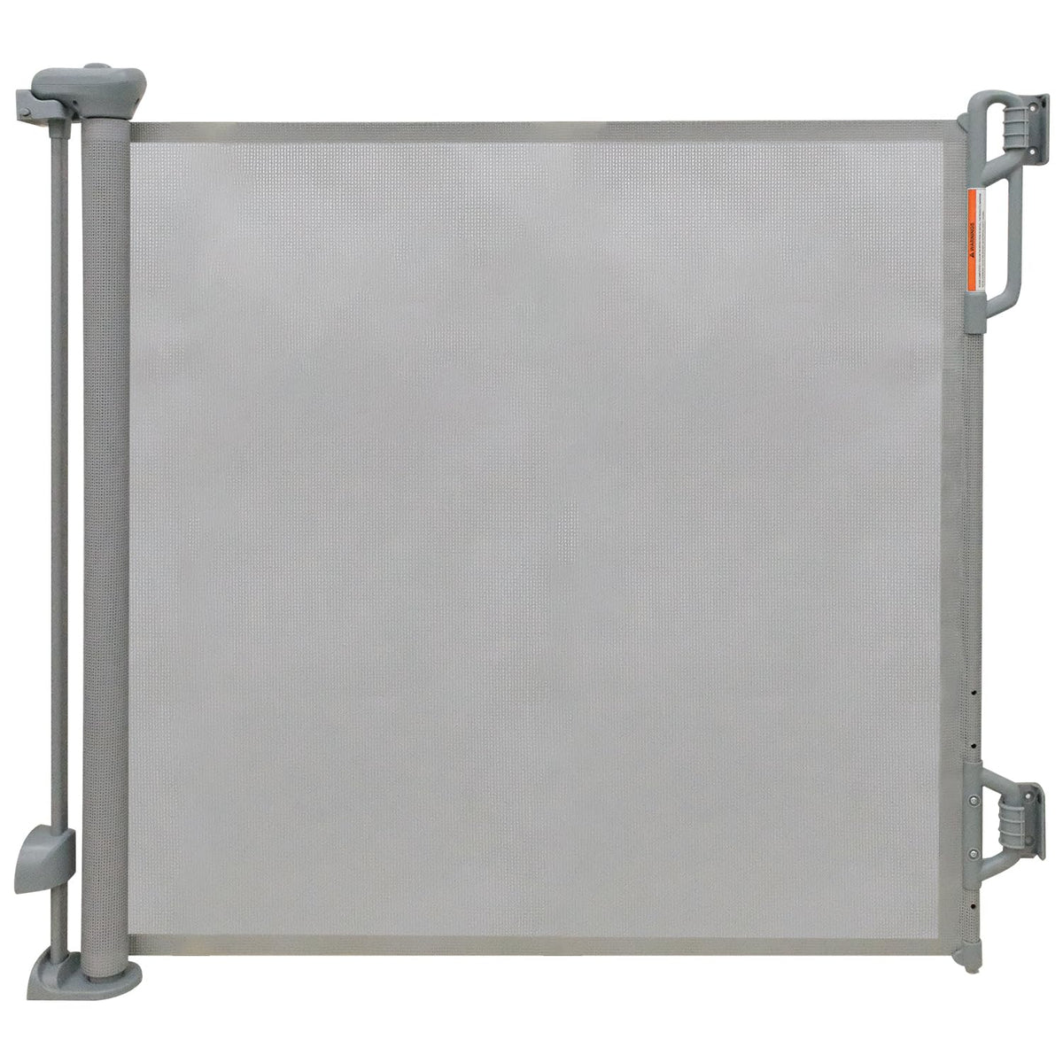 FSYGloryGlides retractable gate shows 55-inch width for wide doorways and stairs