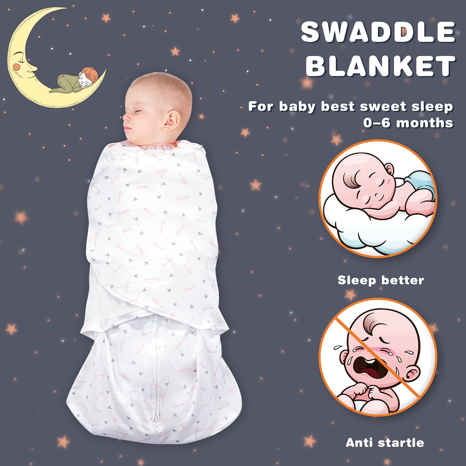 Ftikvo swaddle blanket size guide helps pick perfect fit.