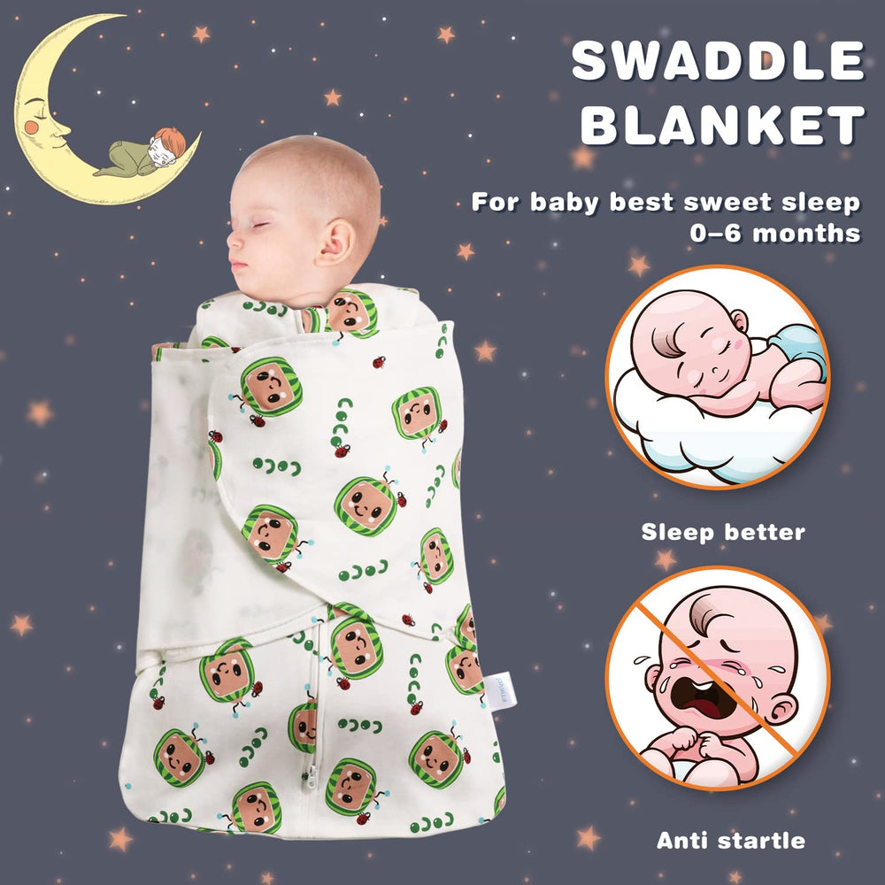 Ftikvo swaddle bottom opening close-up for simple diaper access
