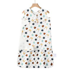 Ftikvo swaddle owl-pattern close-up highlights soft cotton and breathable fabric for calm, safe sleep.