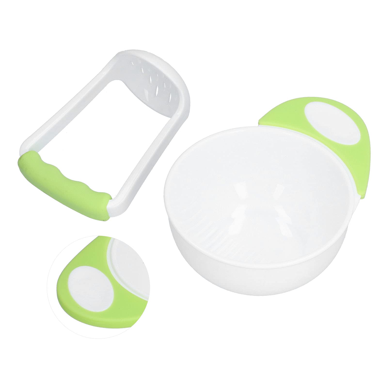 FTVOGUE mash bowl set for direct feeding and puree prep during mealtimes.