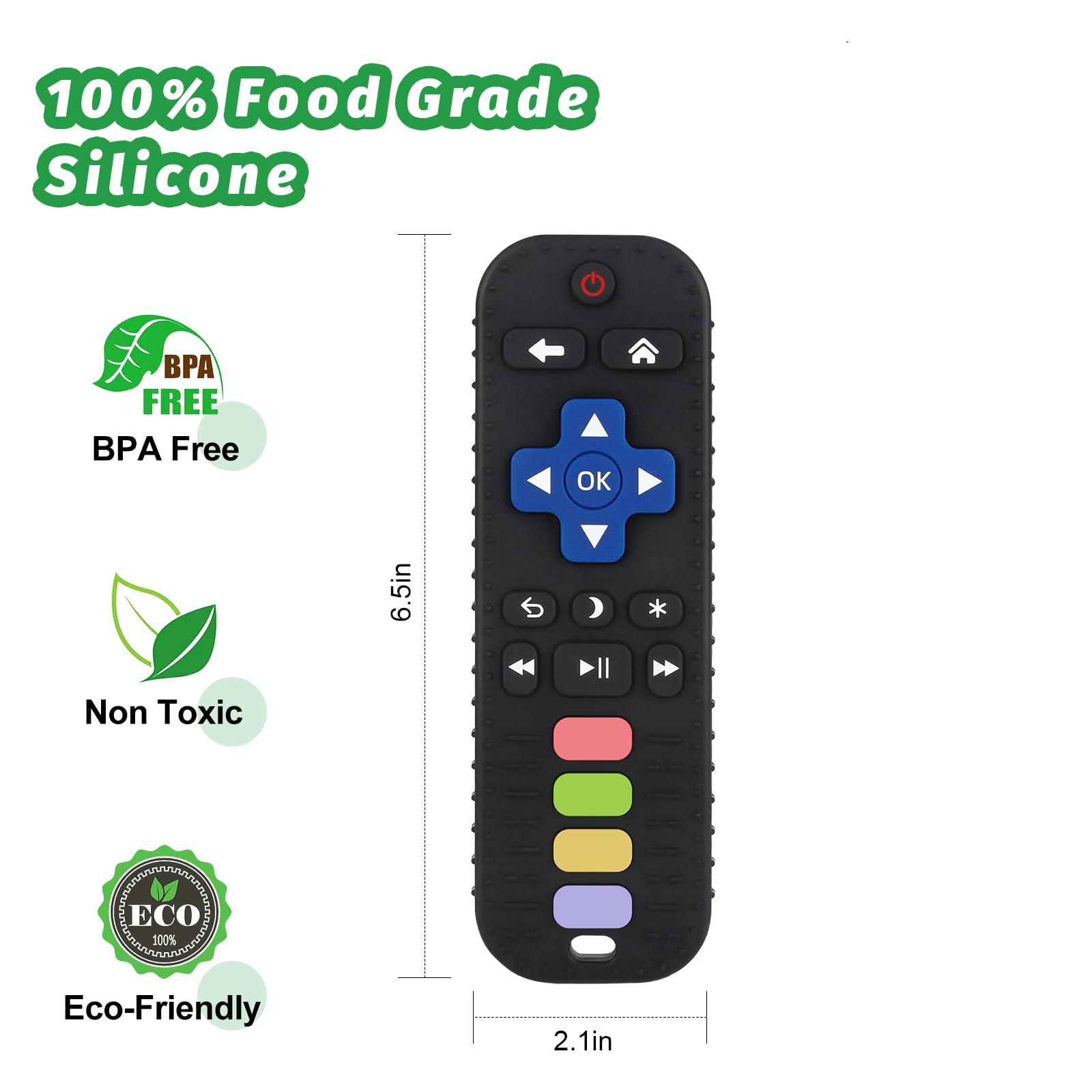 Fu Store teething set supports sensory development and hand dexterity