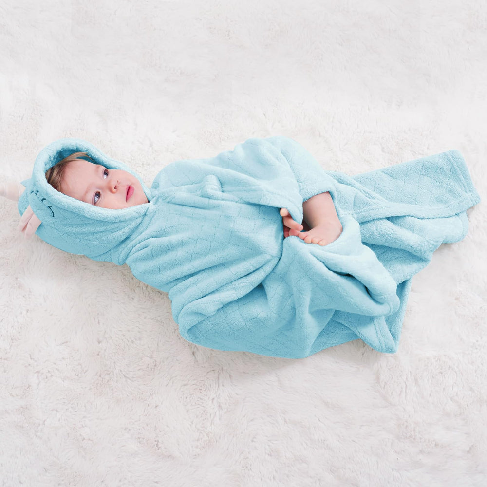 FUBANRAY baby towels are machine washable for easy cleanup.