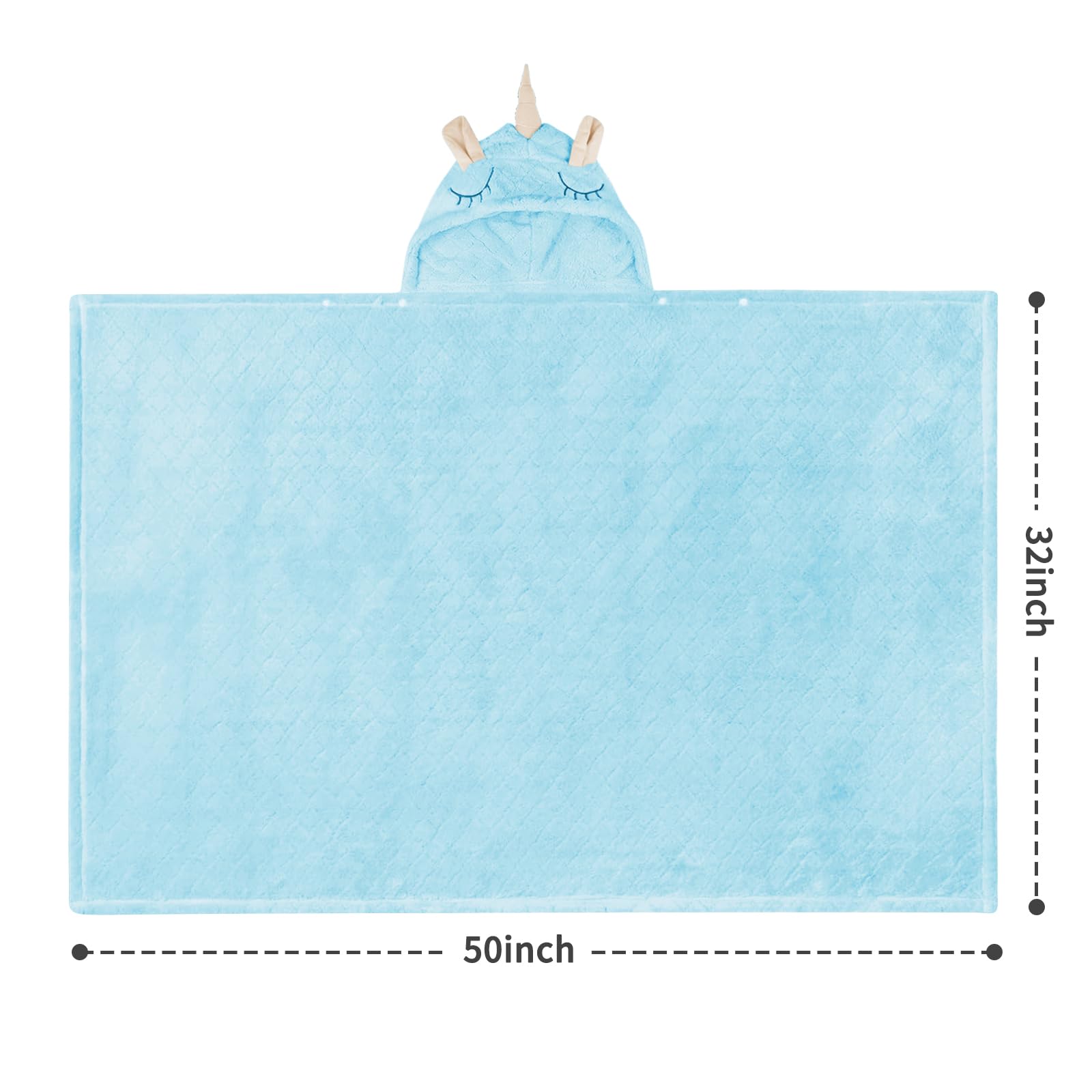 FUBANRAY premium microfiber towel is soft and absorbent for gentle baby drying.