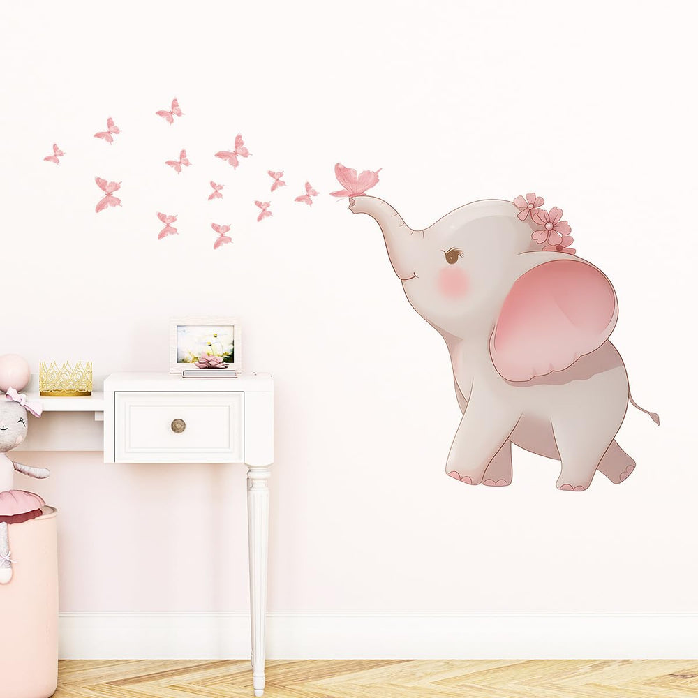 FUFUQUARE easy-to-apply removable wall sticker sticks cleanly on smooth surfaces.