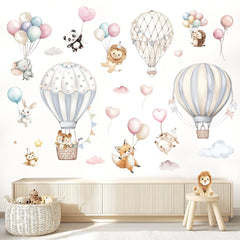 Fufuquare lamb party hat wall sticker adds playful charm and safe non-toxic decor option