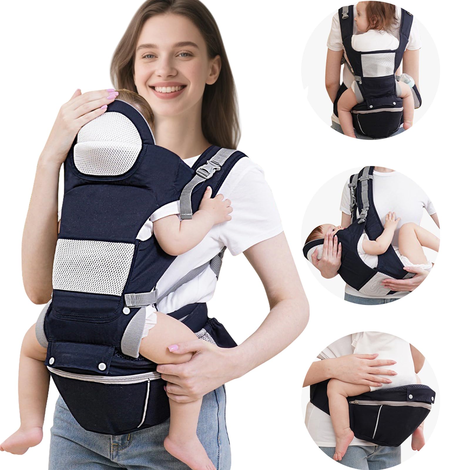 FUFVUTI baby carrier gift-packaging ready makes a thoughtful baby shower gift.