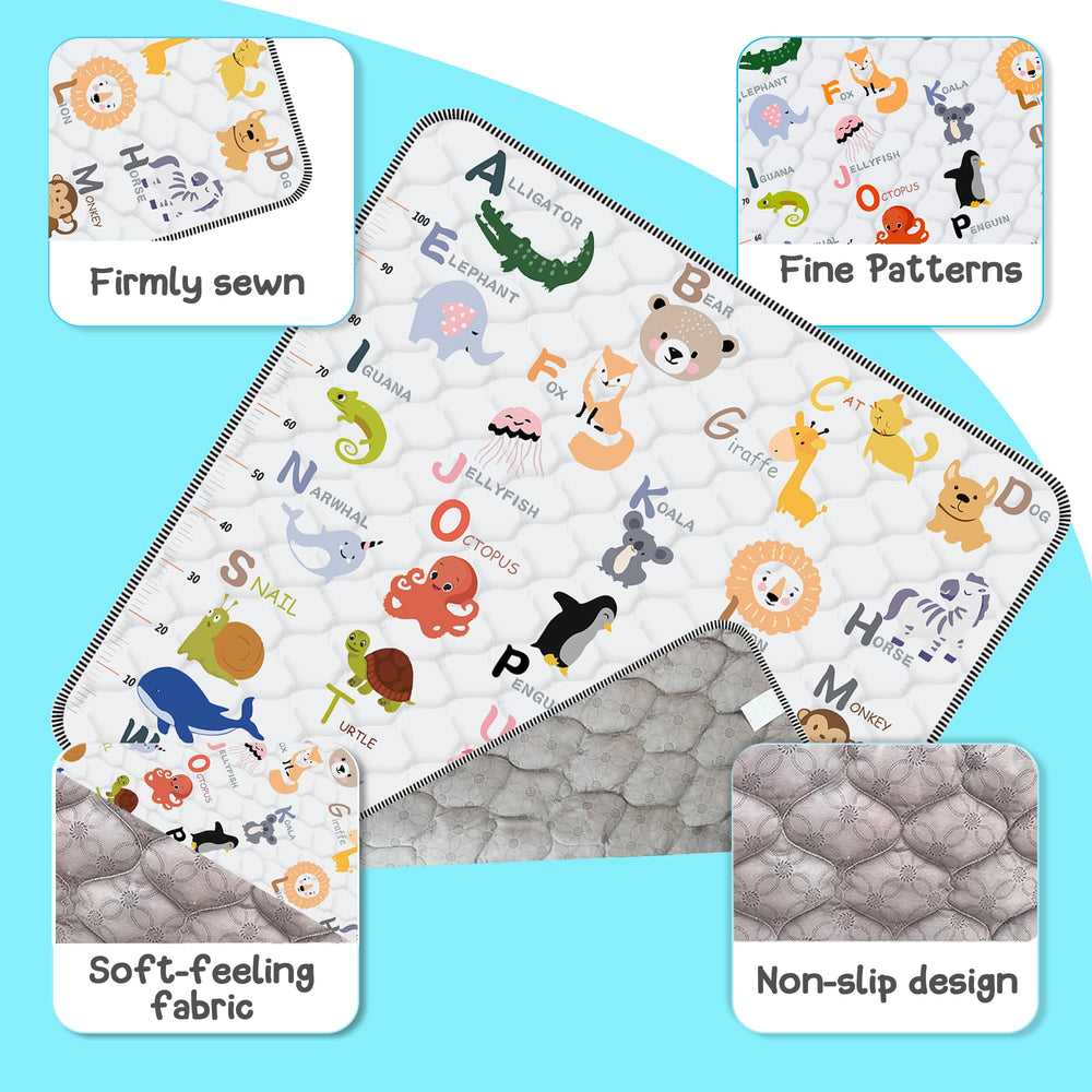 FUGWU Baby Play Mat non-slip bottom ensuring stable floor play