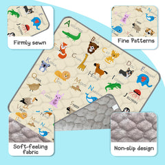FUGWU play mat bottom with non-slip texture for stable floor use