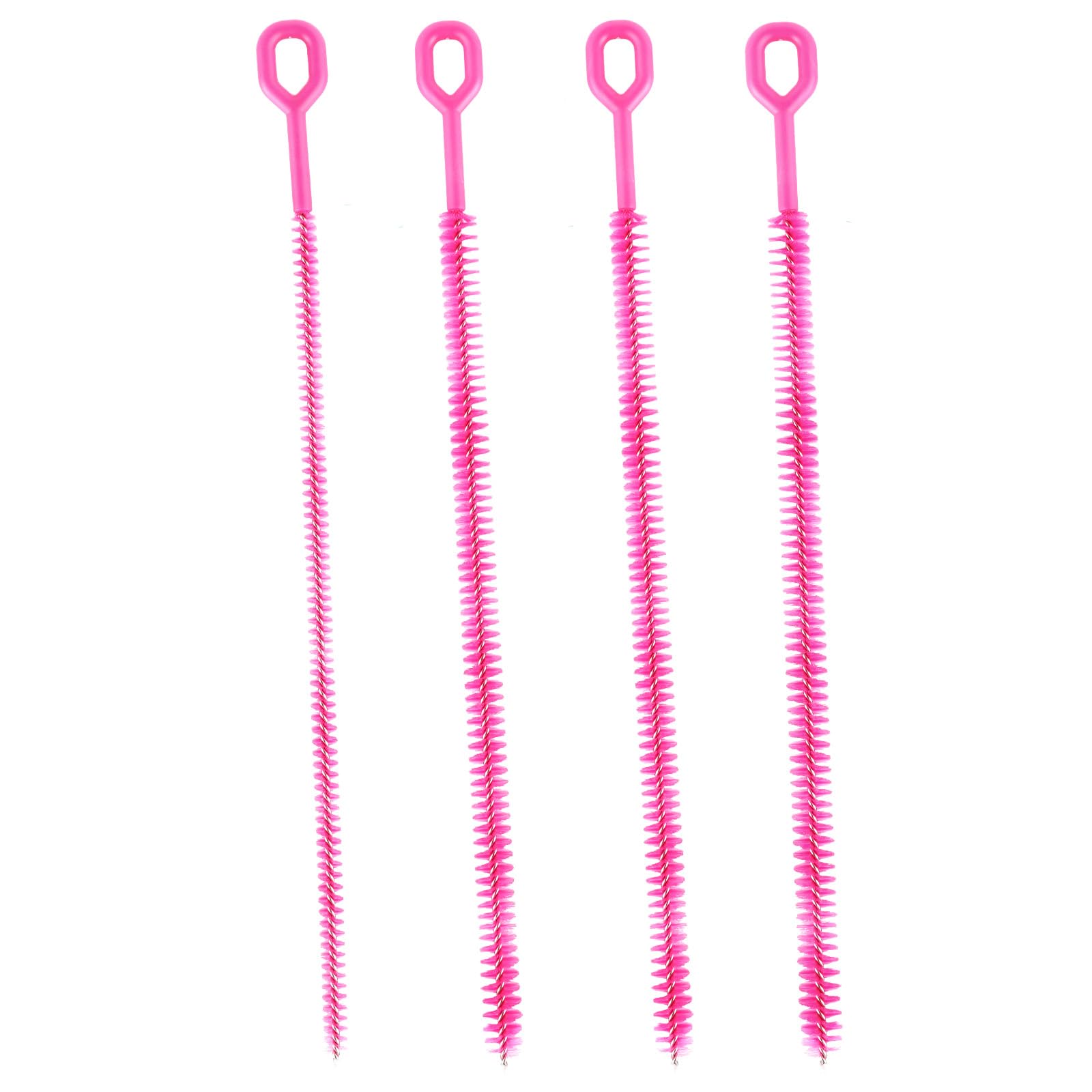 Fukaisu 4pcs straw cleaner brushes package for organized cleaning kit.
