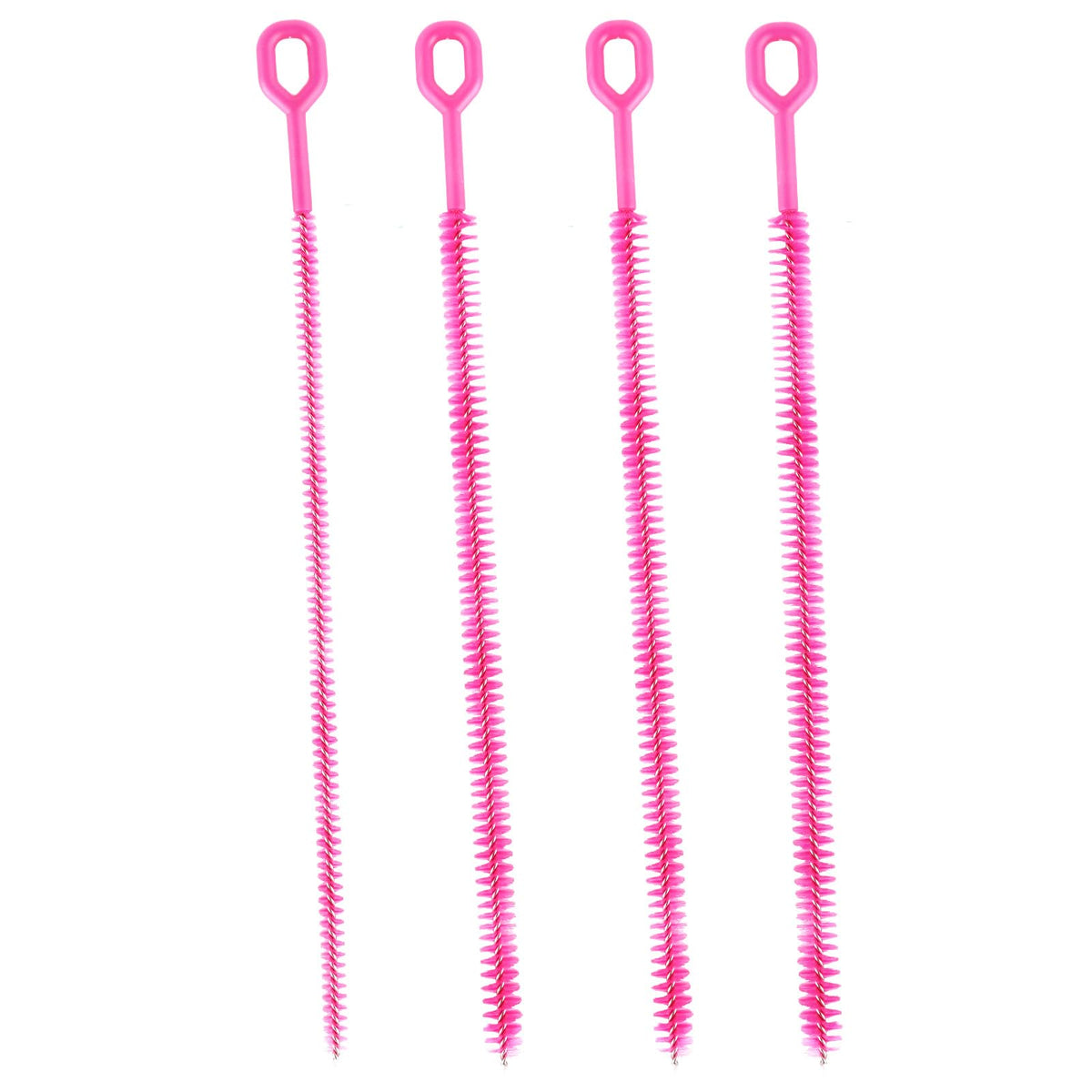 Fukaisu 4pcs straw cleaner brushes package for organized cleaning kit.