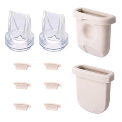 Fukaisu breast pump diaphragms set close-up showing durable silicone for reliable daily pumping