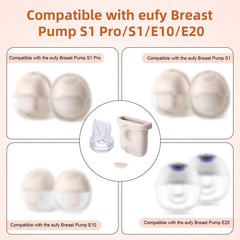 Fukaisu duckbill valves ensure smooth airflow for efficient pumping sessions.