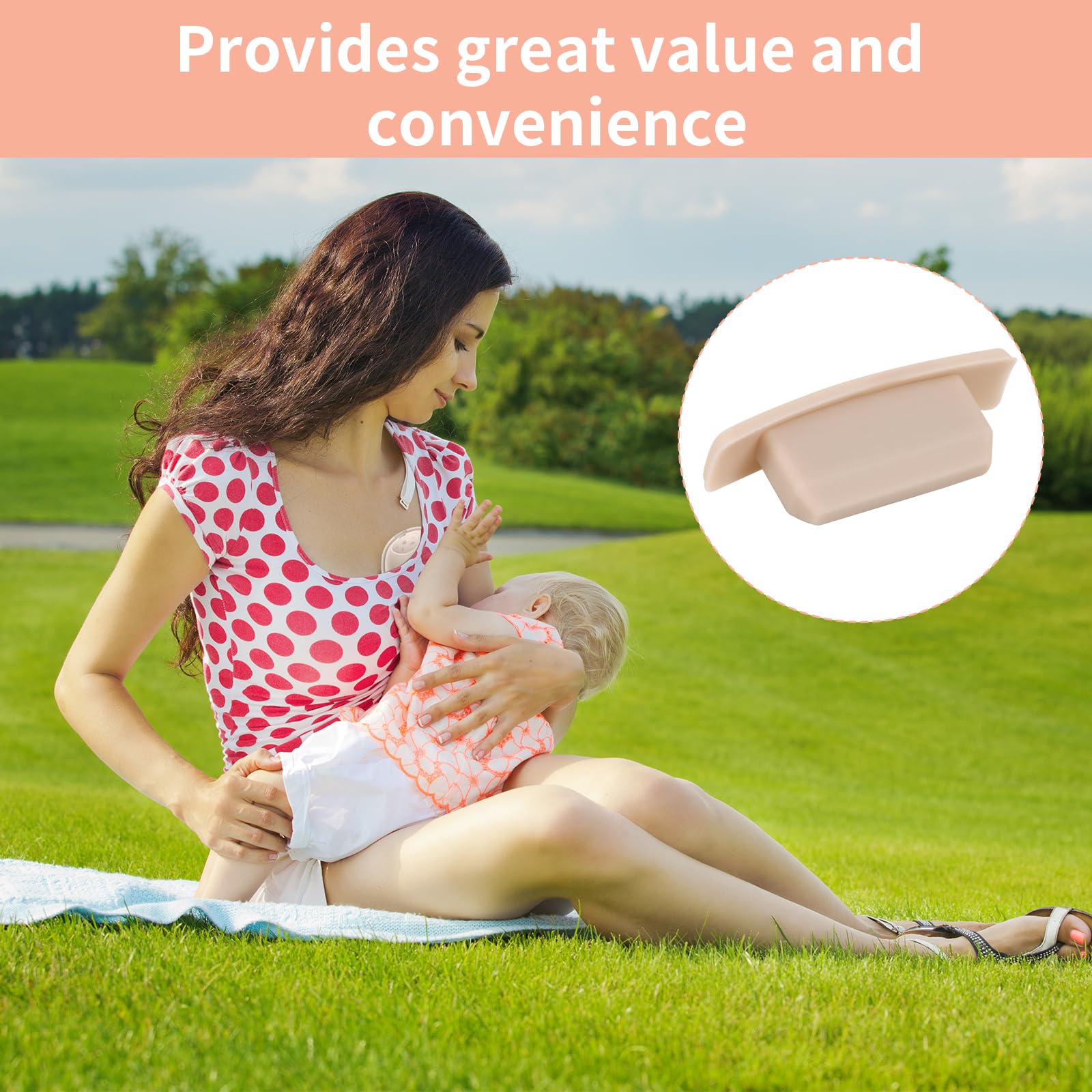 Fukaisu pack of 8 spout caps offers convenient replacements for busy moms.