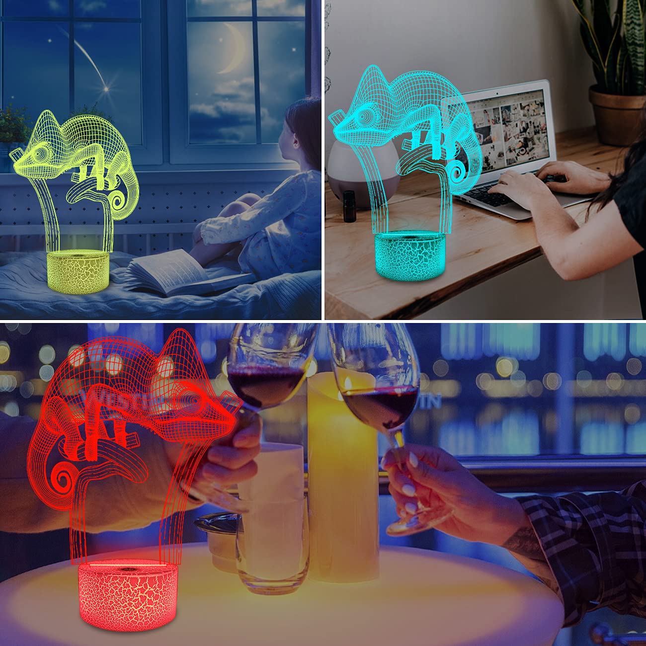 FulLOSUN Chameleon 16 colors offer versatile mood lighting for any time.