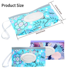 Fulushouxi baby wipes dispenser hanging on a diaper bag for travel convenience