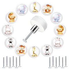 Fumete elephant knob for drawers adds safari charm to kids' furniture.