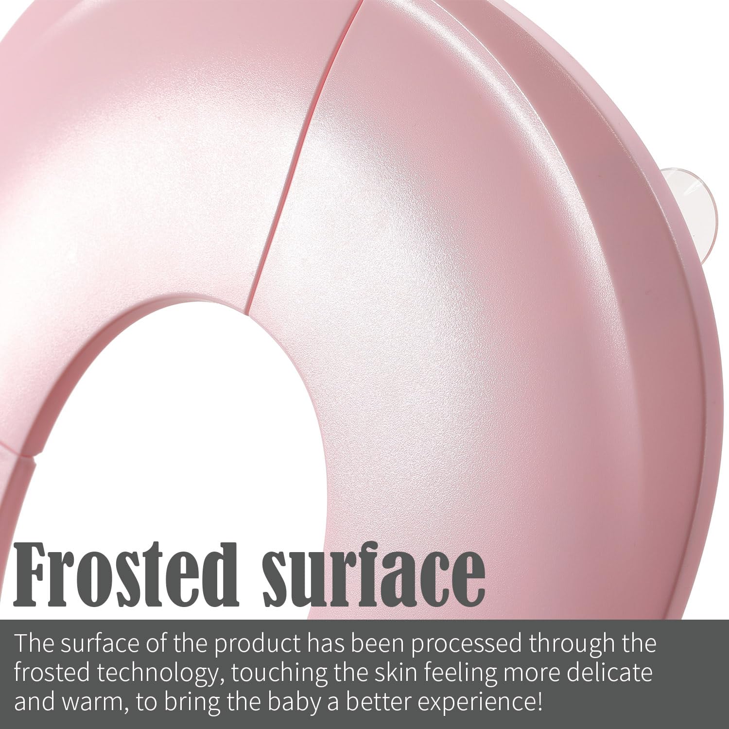 Funbliss folding potty seat on a standard toilet