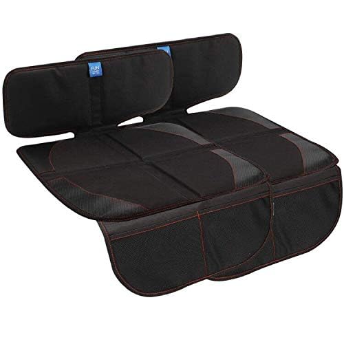 funbliss waterproof seat protector padded surface simplifies cleanup after spills.