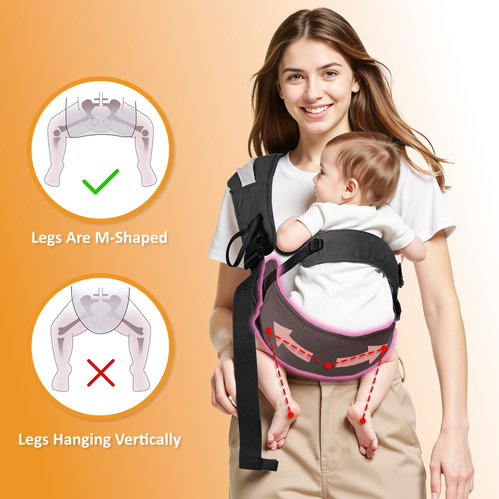 FUNITO one size durable toddler sling that grows with your child