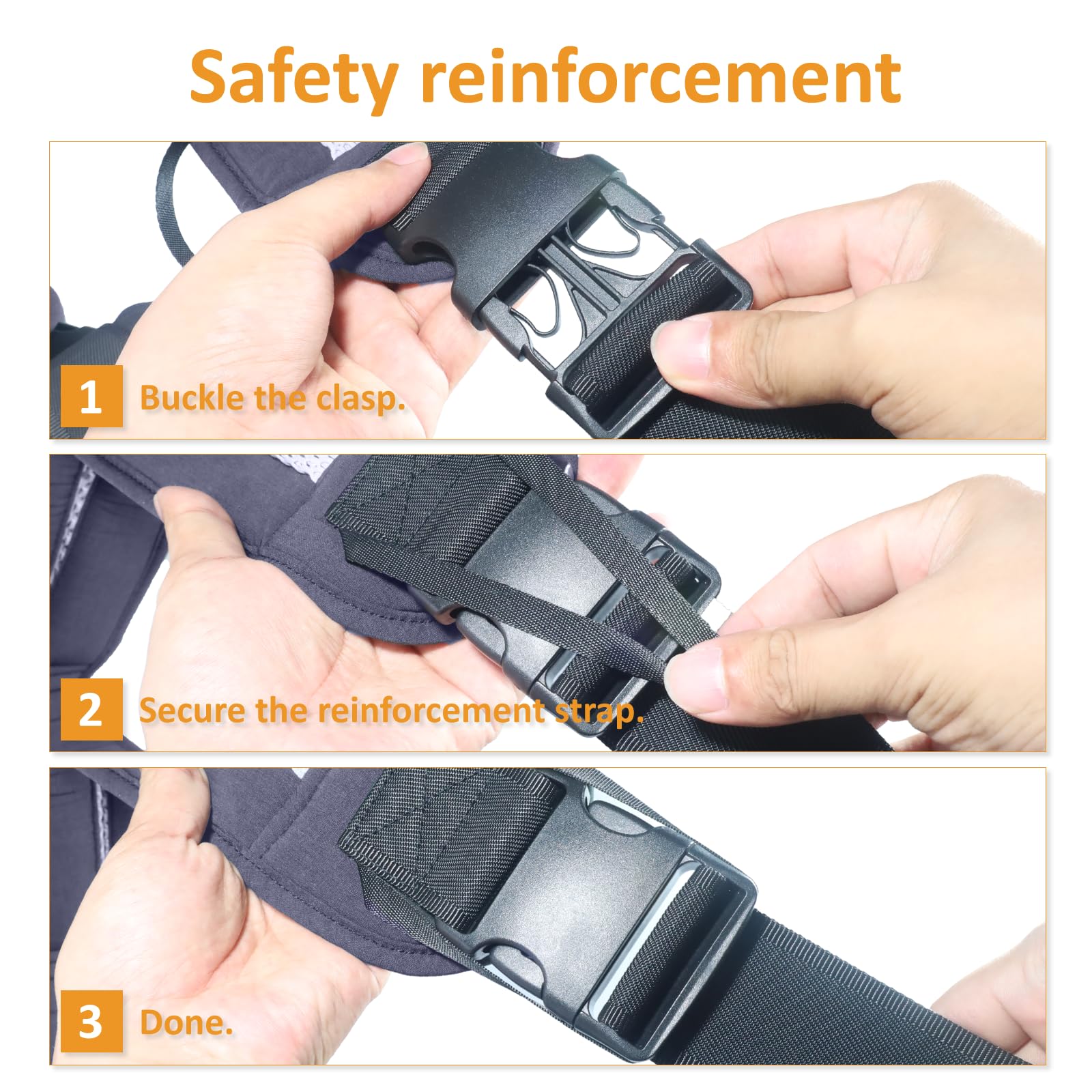 FUNITO Foldable-compact sling tucked into a bag for quick trips.