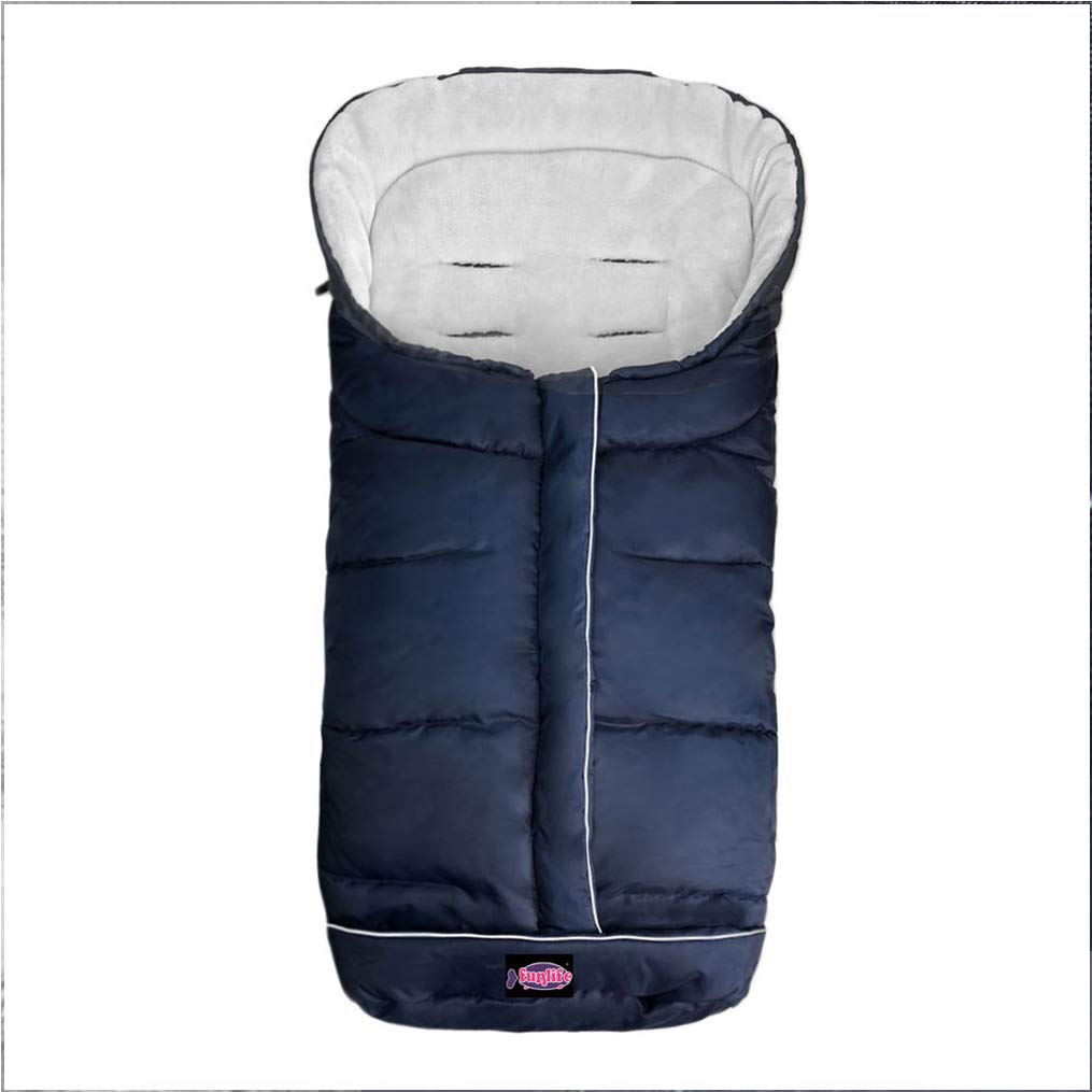 Funlife bunting bag central zipper for convenient baby in and out