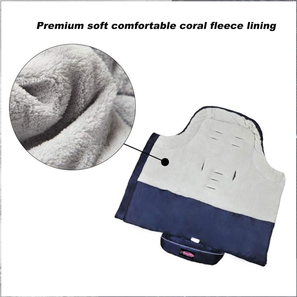 Funlife bunting bag hoodie-like pull string for wind protection