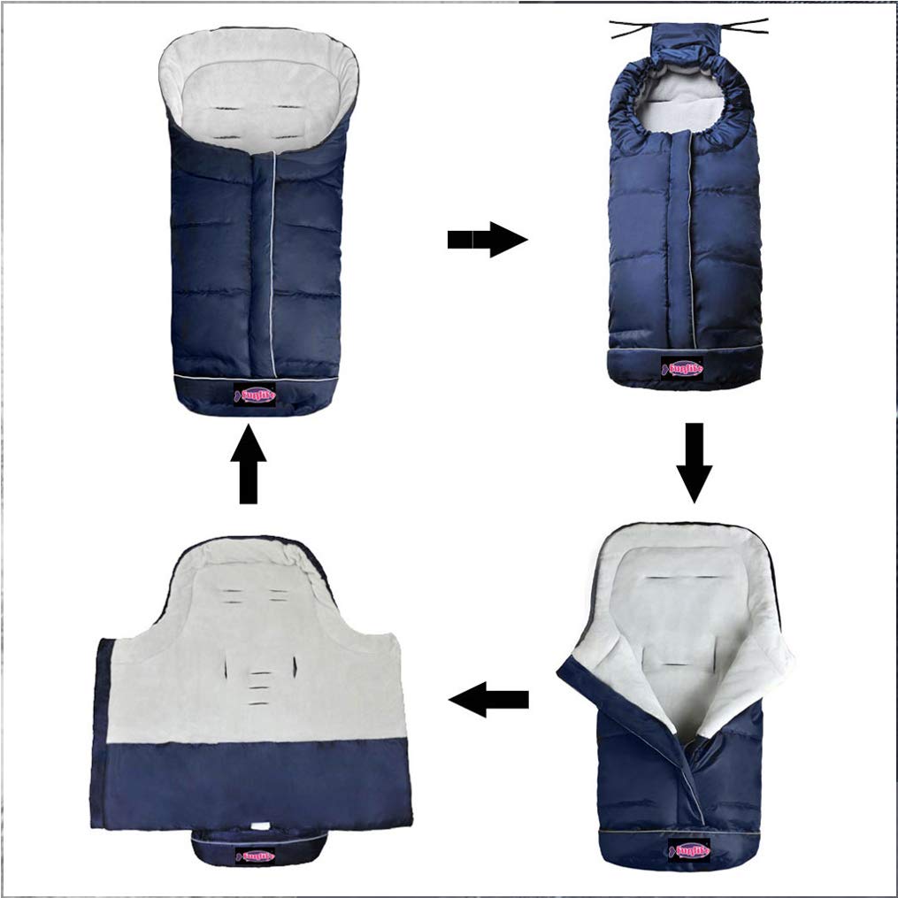Funlife bunting bag waterproof foot area cleans easily