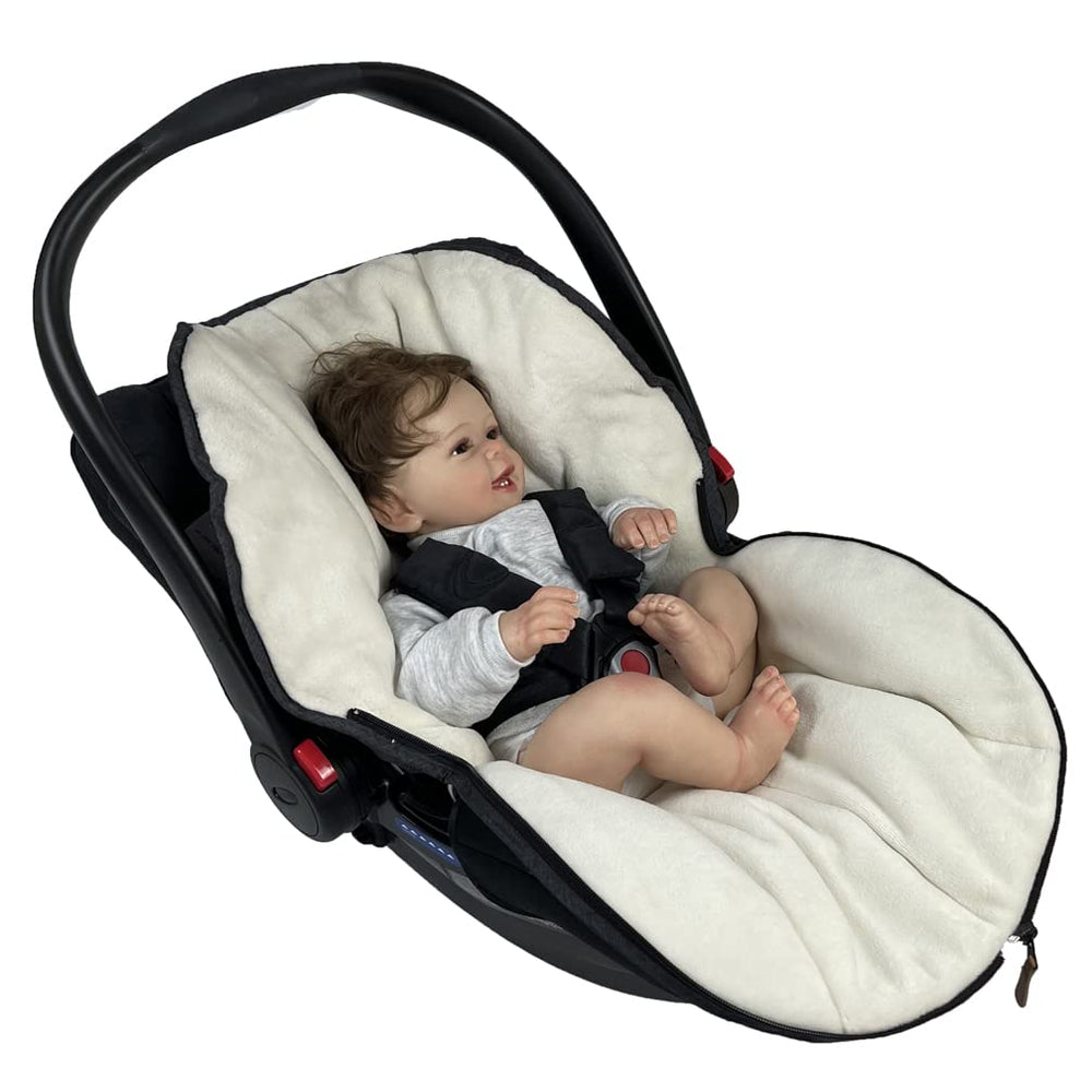Funlife easy-in-out zipper design simplifies getting baby in and out.