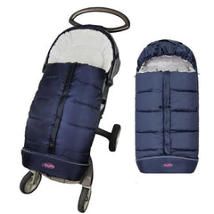 Funlife Go 3 Seasons Footmuff hoodie feature keeps baby warm on cold rides.