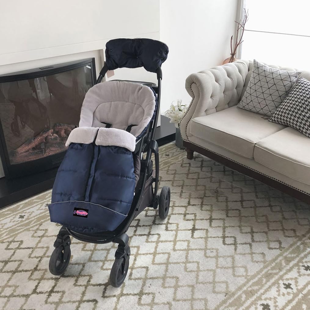 Funlife Go 3 Seasons Footmuff universal compatibility with major strollers.