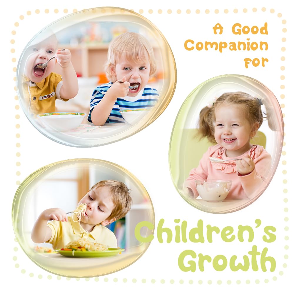 FUNNUO FUNNUO giraffe-engraved motifs add playful mealtime engagement.