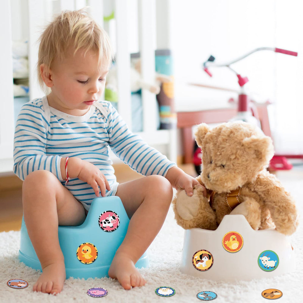 Funrous reusable stickers provide weeks of use for busy households.