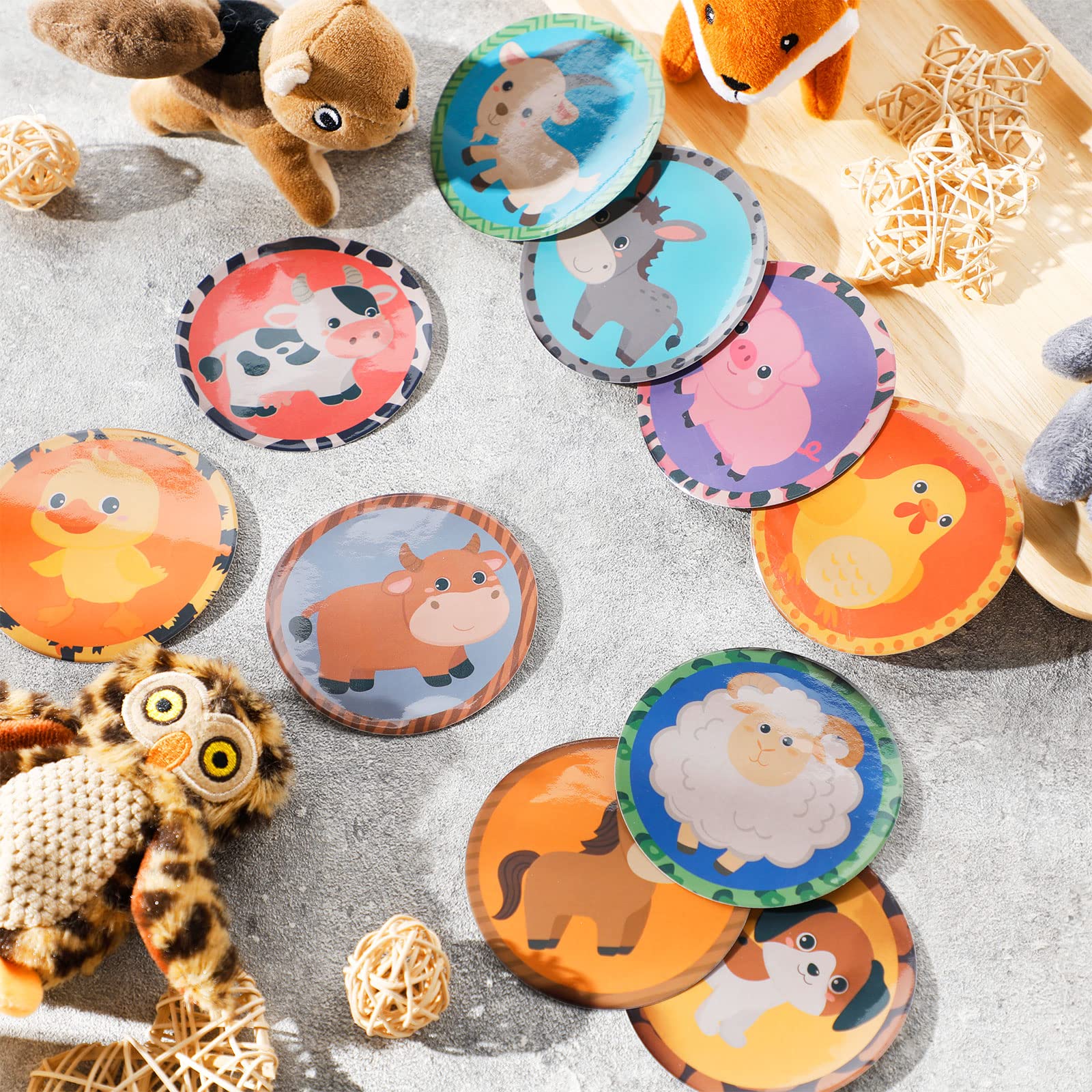 Funrous waterproof potty targets stay intact during bathroom practice.