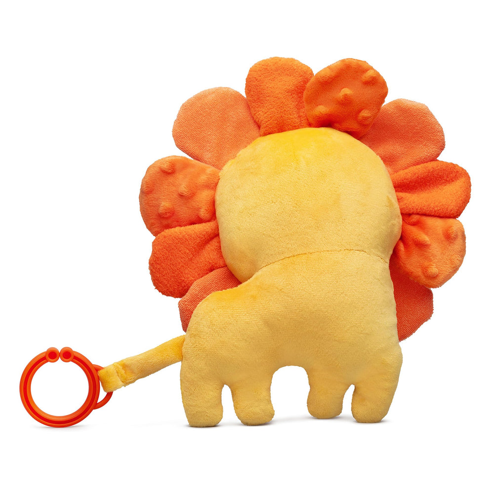 Funstuff Roary the Lion flappable ears invite exploration and interactive play.