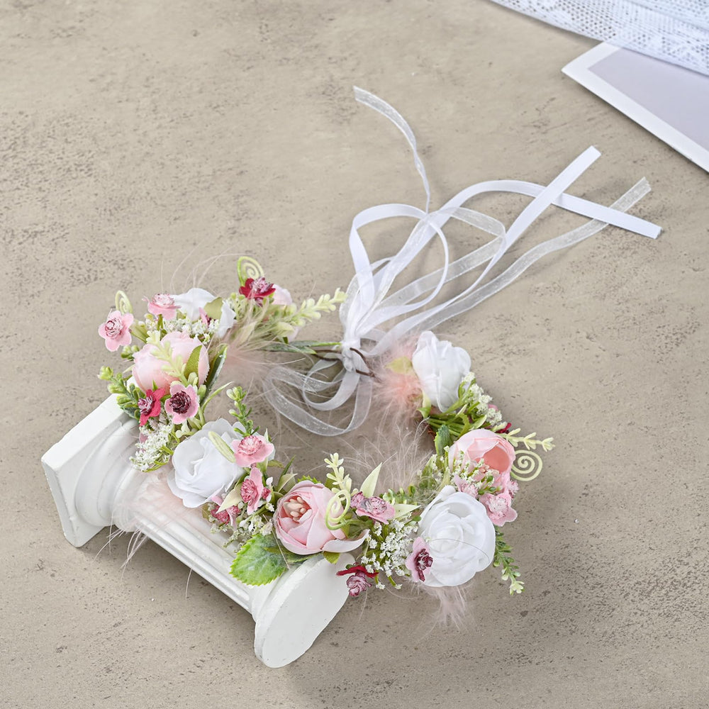 Funsveta flower wreath creates festive party looks