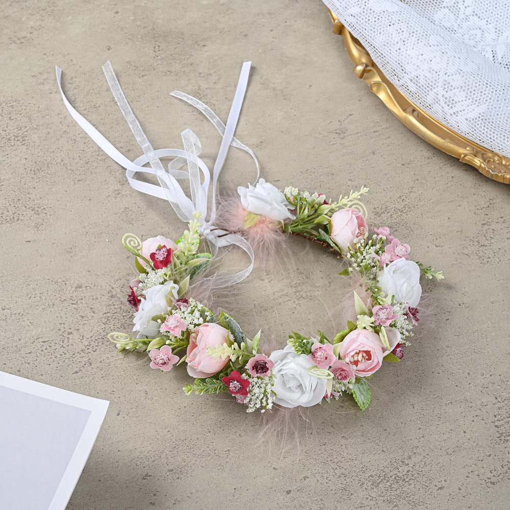 Funsveta adjustable ribbon crown stays comfortable during celebrations