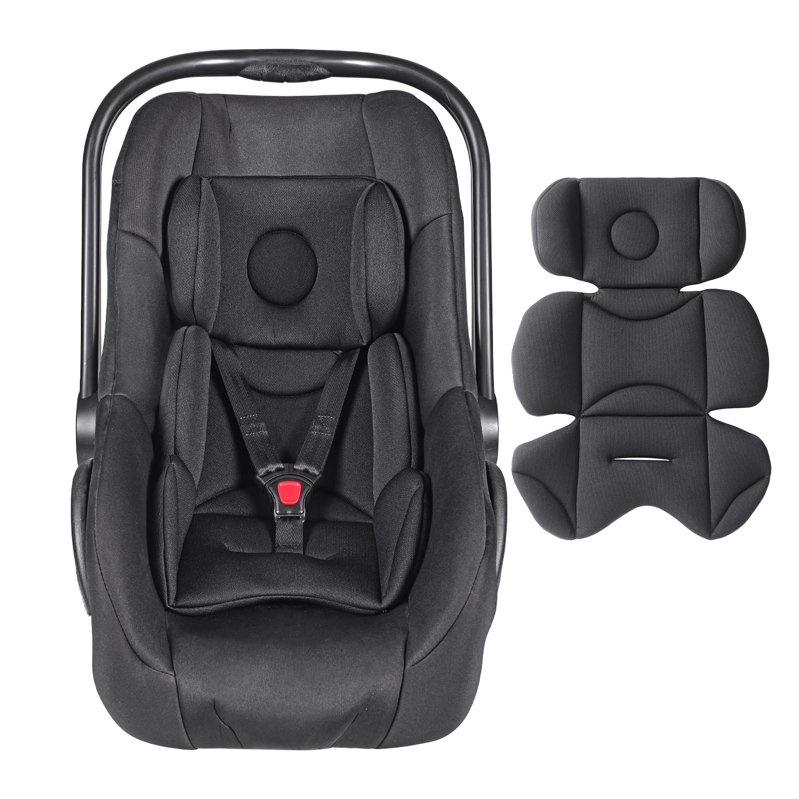 FunTankie infant seat insert breathable cocoon keeps baby cool and comfy on rides