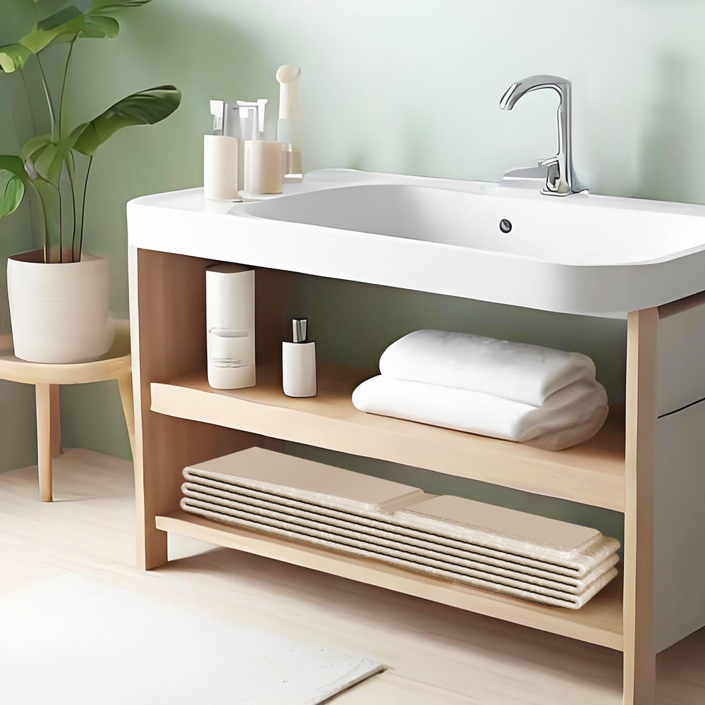 FunTankie bath tub easy-clean interior for fast post-bath wipe-down.