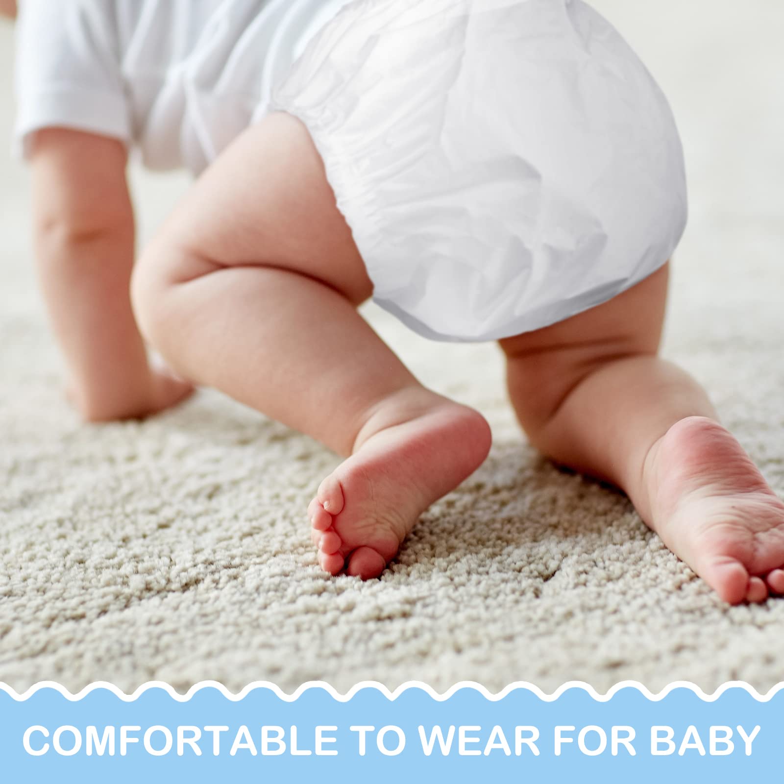 Funtery 4T potty-training pants, washable and reusable closeup