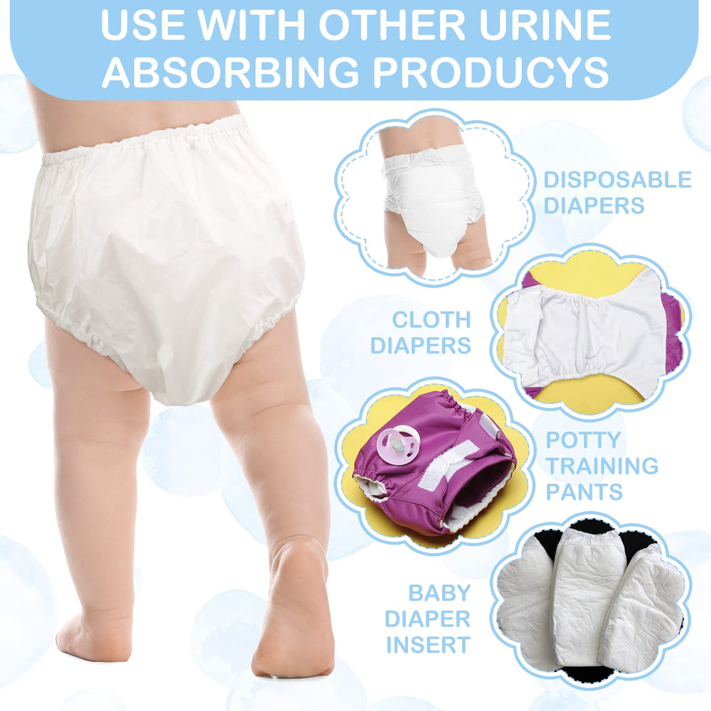 Funtery diaper covers with elastic waistband closeup showing flexible, comfy fit for potty training