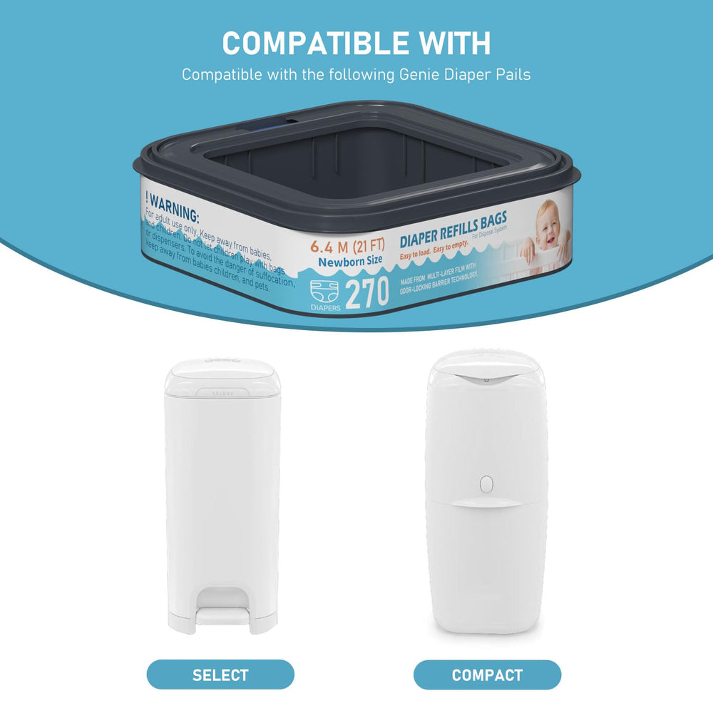 Fununcat durable leak-proof design keeps diaper disposal neat and tidy