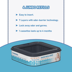 Fununcat easy cut and tie film lets you customize bag length