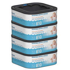 Fununcat Jumbo Square Refill compatibility with Diaper Genie pails enables easy disposal