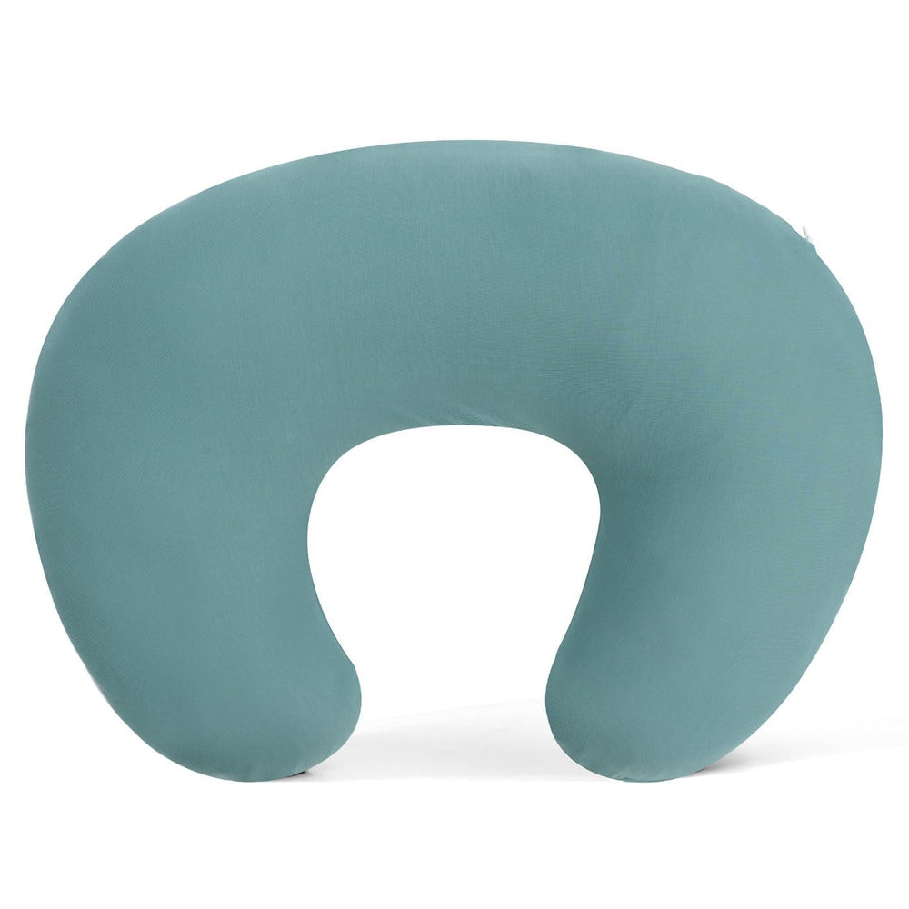 FUNUPUP bamboo nursing pillow cover close-up of soft fabric for gentle feeding.
