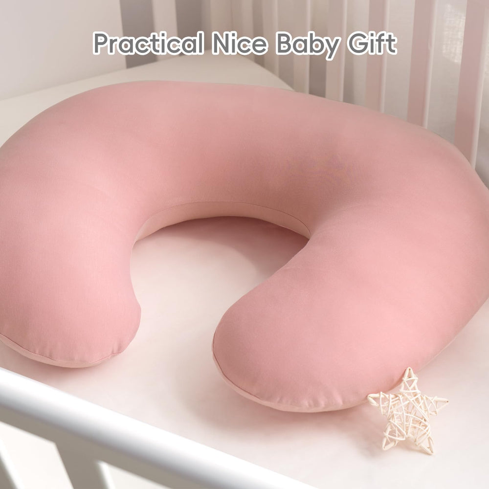 FUNUPUP bamboo nursing pillow cover gift-ready packaging appeals as a thoughtful baby shower gift
