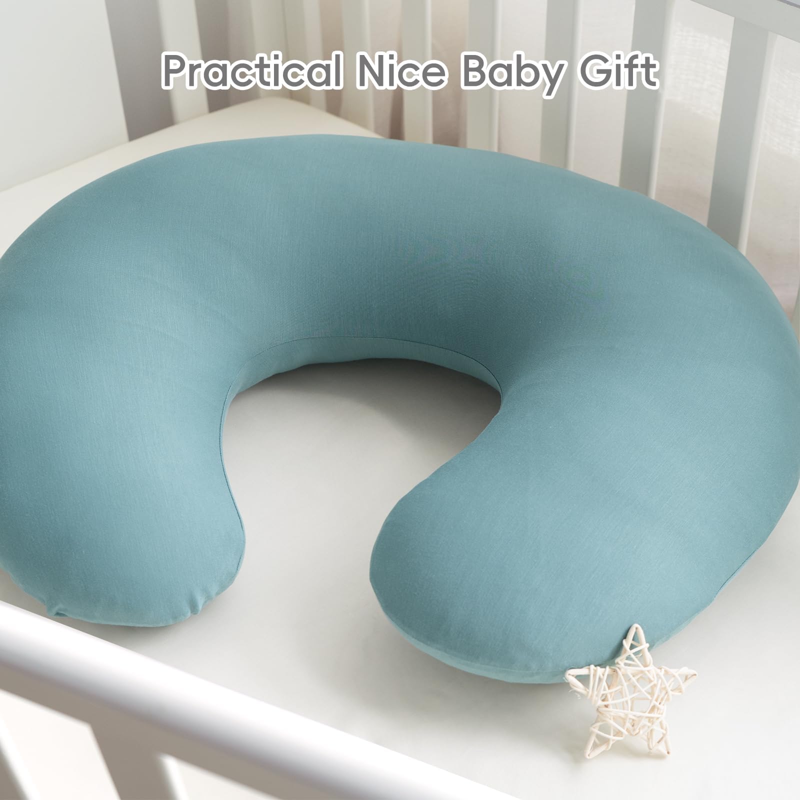 FUNUPUP green color adds a soft touch to nursery decor.