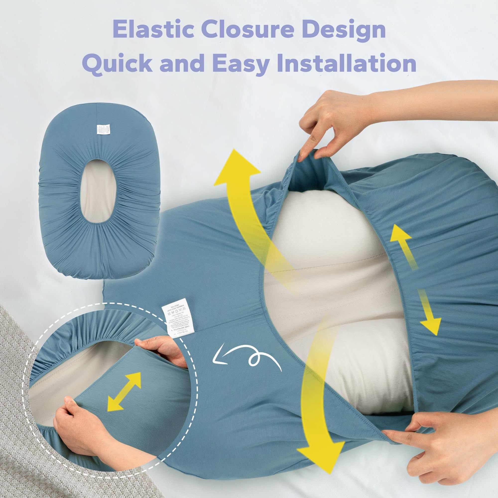 Funupup machine-washable lounger cover retains softness.