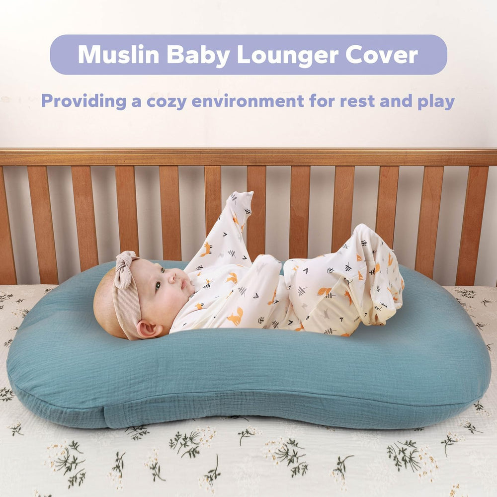 FUNUPUP Muslin cover all-season use demonstrates breathable warmth and cooling comfort.