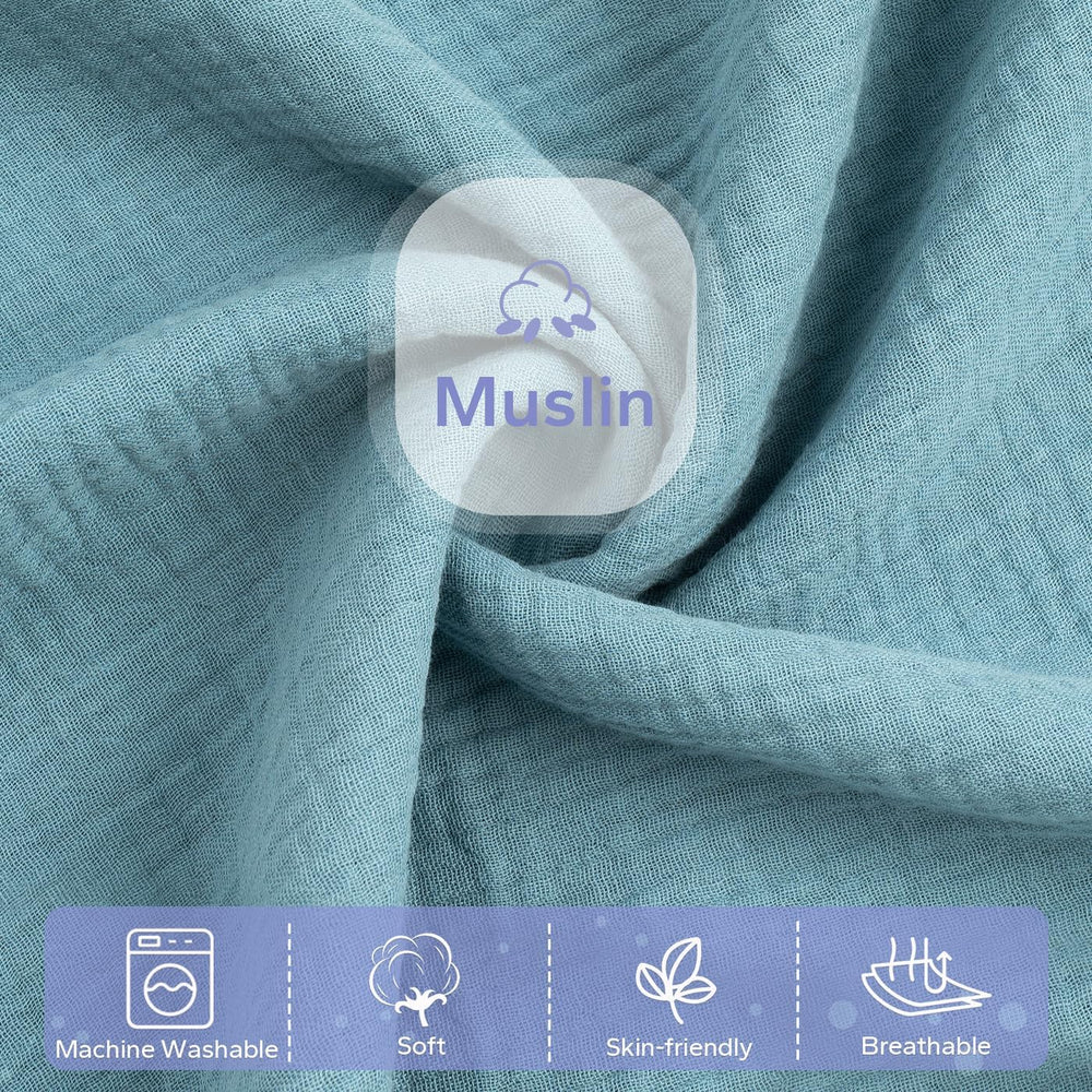 FUNUPUP Muslin cover designed to fit Snuggle Me loungers securely for quick setup.